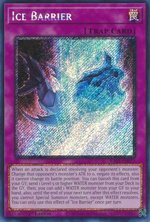 Ice Barrier [RA01-EN071] Platinum Secret Rare - Yu-Gi-Oh! - Card Brawlers | Quebec | Canada |