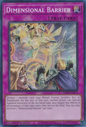 Dimensional Barrier [RA01-EN072] Super Rare - Yu-Gi-Oh! - Card Brawlers | Quebec | Canada |