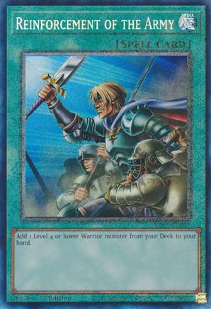 Reinforcement of the Army [RA01-EN051] Prismatic Collector's Rare - Yu-Gi-Oh! - Card Brawlers | Quebec | Canada |