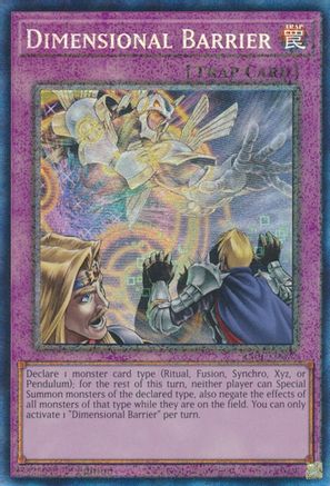 Dimensional Barrier [RA01-EN072] Prismatic Collector's Rare - Yu-Gi-Oh! - Card Brawlers | Quebec | Canada |