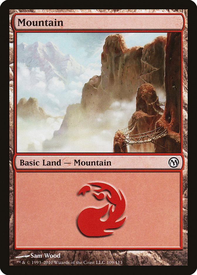 Mountain (109) [Duels of the Planeswalkers] - Magic: The Gathering - Card Brawlers | Quebec | Canada |