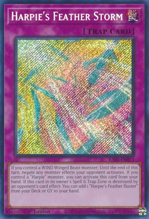 Harpie's Feather Storm [RA01-EN073] Secret Rare - Yu-Gi-Oh! - Card Brawlers | Quebec | Canada |