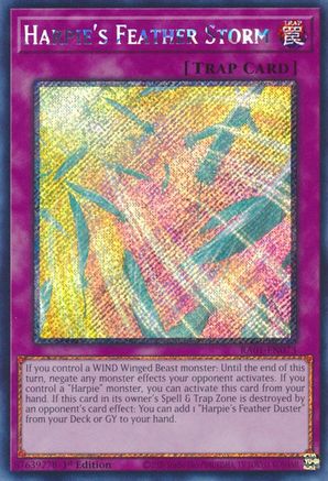 Harpie's Feather Storm [RA01-EN073] Platinum Secret Rare - Yu-Gi-Oh! - Card Brawlers | Quebec | Canada |