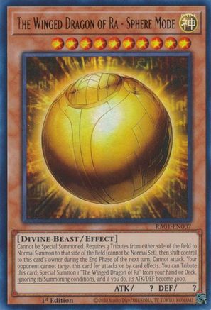 The Winged Dragon of Ra - Sphere Mode [RA01-EN007] Ultra Rare - Yu-Gi-Oh! - Card Brawlers | Quebec | Canada |