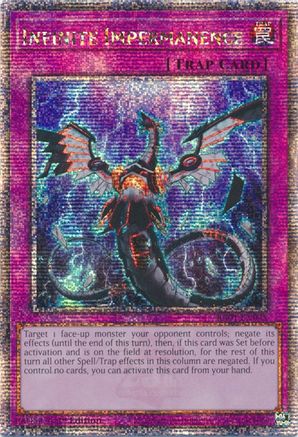 Infinite Impermanence [RA01-EN075] Quarter Century Secret Rare - Yu-Gi-Oh! - Card Brawlers | Quebec | Canada |