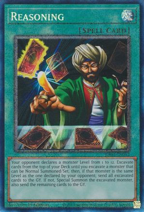 Reasoning [RA01-EN052] Prismatic Collector's Rare - Yu-Gi-Oh! - Card Brawlers | Quebec | Canada |