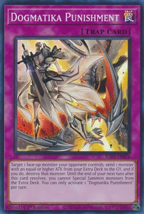Dogmatika Punishment [RA01-EN076] Super Rare - Yu-Gi-Oh! - Card Brawlers | Quebec | Canada |