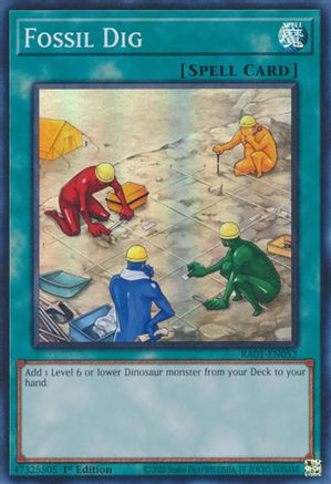 Fossil Dig [RA01-EN053] Super Rare - Yu-Gi-Oh! - Card Brawlers | Quebec | Canada |