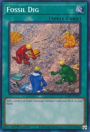 Fossil Dig [RA01-EN053] Secret Rare - Yu-Gi-Oh! - Card Brawlers | Quebec | Canada |