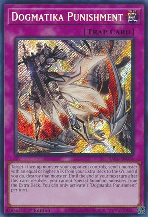 Dogmatika Punishment [RA01-EN076] Secret Rare - Yu-Gi-Oh! - Card Brawlers | Quebec | Canada |