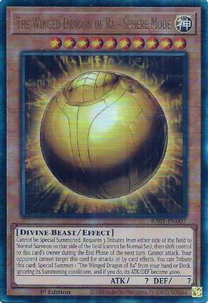 The Winged Dragon of Ra - Sphere Mode [RA01-EN007] Prismatic Ultimate Rare - Yu-Gi-Oh! - Card Brawlers | Quebec | Canada |