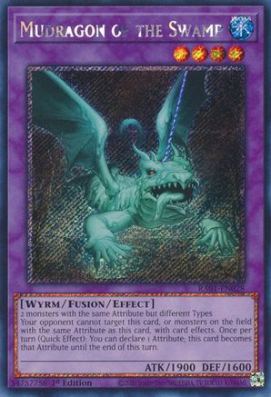 Mudragon of the Swamp [RA01-EN028] Platinum Secret Rare - Yu-Gi-Oh! - Card Brawlers | Quebec | Canada |