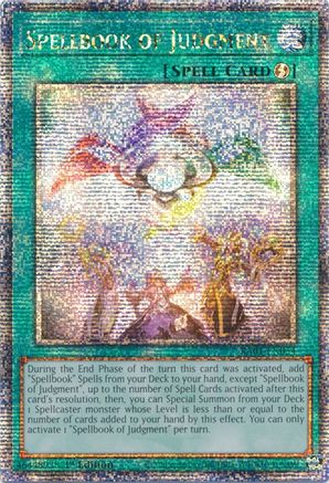 Spellbook of Judgment [RA01-EN054] Quarter Century Secret Rare - Yu-Gi-Oh! - Card Brawlers | Quebec | Canada |