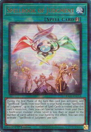 Spellbook of Judgment [RA01-EN054] Prismatic Ultimate Rare - Yu-Gi-Oh! - Card Brawlers | Quebec | Canada |