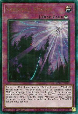 Shaddoll Schism [RA01-EN077] Prismatic Ultimate Rare - Yu-Gi-Oh! - Card Brawlers | Quebec | Canada |