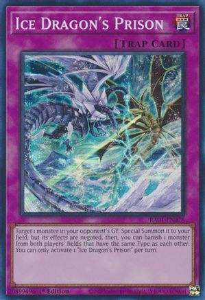 Ice Dragon's Prison [RA01-EN078] Super Rare - Yu-Gi-Oh! - Card Brawlers | Quebec | Canada |