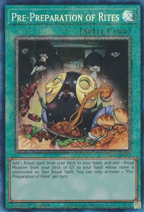 Pre-Preparation of Rites [RA01-EN055] Prismatic Collector's Rare - Yu-Gi-Oh! - Card Brawlers | Quebec | Canada |