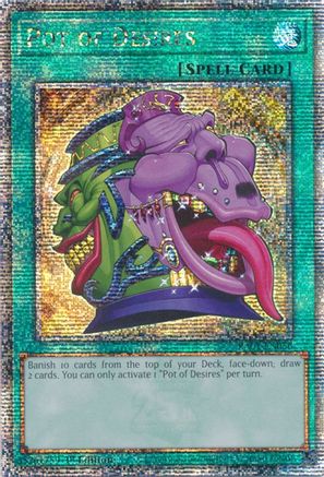 Pot of Desires [RA01-EN056] Quarter Century Secret Rare - Yu-Gi-Oh! - Card Brawlers | Quebec | Canada |