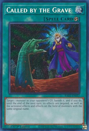 Called by the Grave [RA01-EN057] Secret Rare - Yu-Gi-Oh! - Card Brawlers | Quebec | Canada |