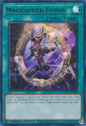 Fusion magique [RA01-EN058] Ultra Rare 