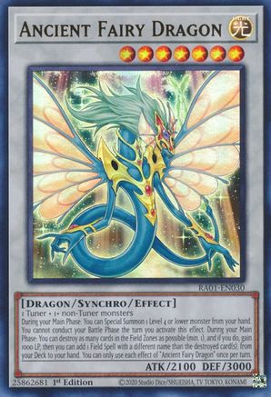 Ancient Fairy Dragon [RA01-EN030] Ultra Rare - Yu-Gi-Oh! - Card Brawlers | Quebec | Canada |