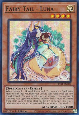 Fairy Tail - Luna [RA01-EN009] Super Rare - Yu-Gi-Oh! - Card Brawlers | Quebec | Canada |