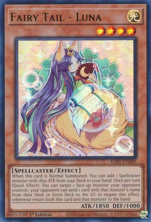 Fairy Tail - Luna [RA01-EN009] Ultra Rare - Yu-Gi-Oh! - Card Brawlers | Quebec | Canada |
