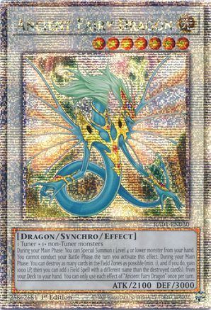 Ancient Fairy Dragon [RA01-EN030] Quarter Century Secret Rare - Yu-Gi-Oh! - Card Brawlers | Quebec | Canada |