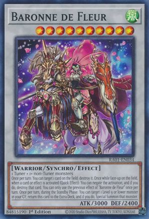 Baronne de Fleur [RA01-EN034] Super Rare - Yu-Gi-Oh! - Card Brawlers | Quebec | Canada |