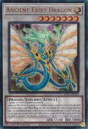 Ancient Fairy Dragon [RA01-EN030] Prismatic Ultimate Rare - Yu-Gi-Oh! - Card Brawlers | Quebec | Canada |
