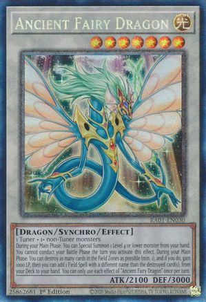 Ancient Fairy Dragon [RA01-EN030] Prismatic Collector's Rare - Yu-Gi-Oh! - Card Brawlers | Quebec | Canada |