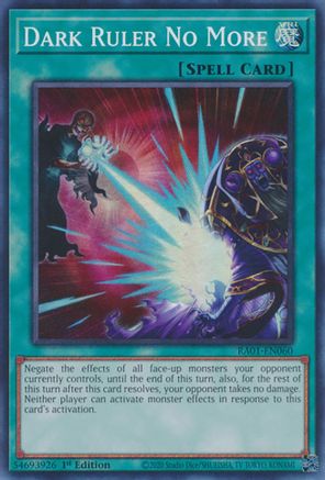 Dark Ruler No More [RA01-EN060] Super Rare - Yu-Gi-Oh! - Card Brawlers | Quebec | Canada |