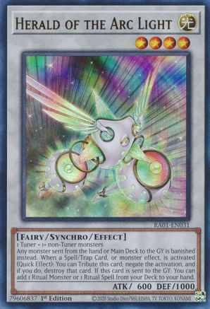 Herald of the Arc Light [RA01-EN031] Ultra Rare - Yu-Gi-Oh! - Card Brawlers | Quebec | Canada |