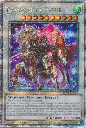 Baronne de Fleur [RA01-EN034] Quarter Century Secret Rare - Yu-Gi-Oh! - Card Brawlers | Quebec | Canada |