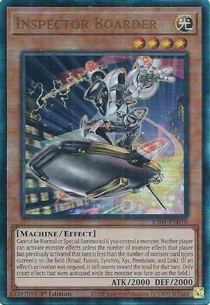 Inspector Boarder [RA01-EN010] Prismatic Ultimate Rare - Yu-Gi-Oh! - Card Brawlers | Quebec | Canada |