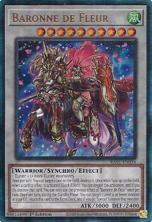 Baronne de Fleur [RA01-EN034] Prismatic Ultimate Rare - Yu-Gi-Oh! - Card Brawlers | Quebec | Canada |
