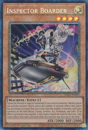 Inspector Boarder [RA01-EN010] Prismatic Collector's Rare - Yu-Gi-Oh! - Card Brawlers | Quebec | Canada |