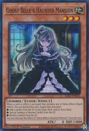 Ghost Belle & Haunted Mansion [RA01-EN011] Super Rare - Yu-Gi-Oh! - Card Brawlers | Quebec | Canada |