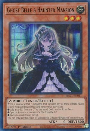 Ghost Belle & Haunted Mansion [RA01-EN011] Ultra Rare - Yu-Gi-Oh! - Card Brawlers | Quebec | Canada |