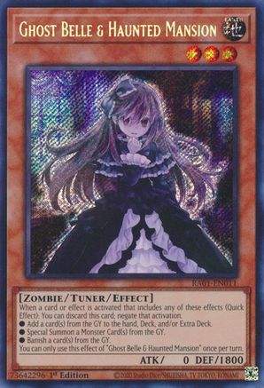 Ghost Belle & Haunted Mansion [RA01-EN011] Secret Rare - Yu-Gi-Oh! - Card Brawlers | Quebec | Canada |