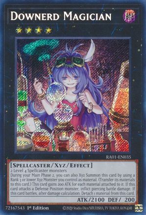 Downerd Magician [RA01-EN035] Secret Rare - Yu-Gi-Oh! - Card Brawlers | Quebec | Canada |