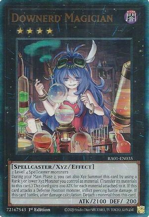 Downerd Magician [RA01-EN035] Prismatic Ultimate Rare - Yu-Gi-Oh! - Card Brawlers | Quebec | Canada |