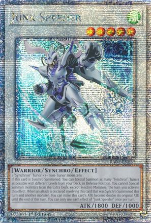 Junk Speeder [RA01-EN032] Quarter Century Secret Rare - Yu-Gi-Oh! - Card Brawlers | Quebec | Canada |