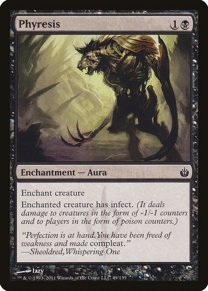 Phyresis [Mirrodin Besieged] - Magic: The Gathering - Card Brawlers | Quebec | Canada |