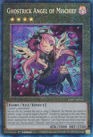 Ghostrick Angel of Mischief [RA01-EN036] Prismatic Collector's Rare - Yu-Gi-Oh! - Card Brawlers | Quebec | Canada |