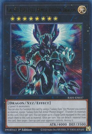 Galaxy-Eyes Full Armor Photon Dragon [RA01-EN037] Ultra Rare - Yu-Gi-Oh! - Card Brawlers | Quebec | Canada |