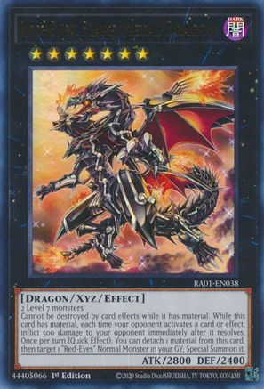 Red-Eyes Flare Metal Dragon [RA01-EN038] Ultra Rare - Yu-Gi-Oh! - Card Brawlers | Quebec | Canada |