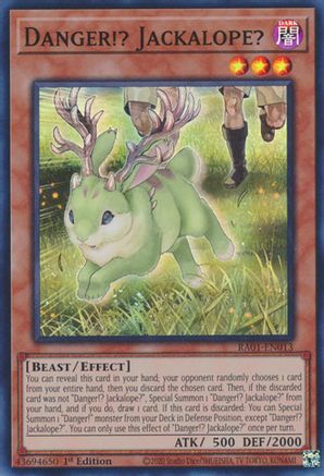 Danger!? Jackalope? [RA01-EN013] Super Rare - Yu-Gi-Oh! - Card Brawlers | Quebec | Canada |