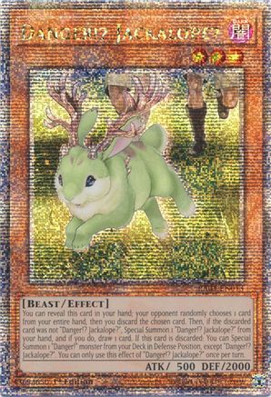 Danger!? Jackalope? [RA01-EN013] Quarter Century Secret Rare - Yu-Gi-Oh! - Card Brawlers | Quebec | Canada |
