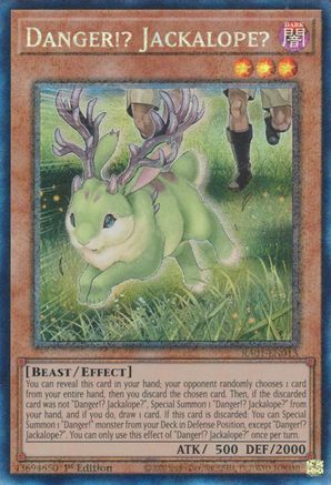 Danger!? Jackalope? [RA01-EN013] Prismatic Collector's Rare - Yu-Gi-Oh! - Card Brawlers | Quebec | Canada |